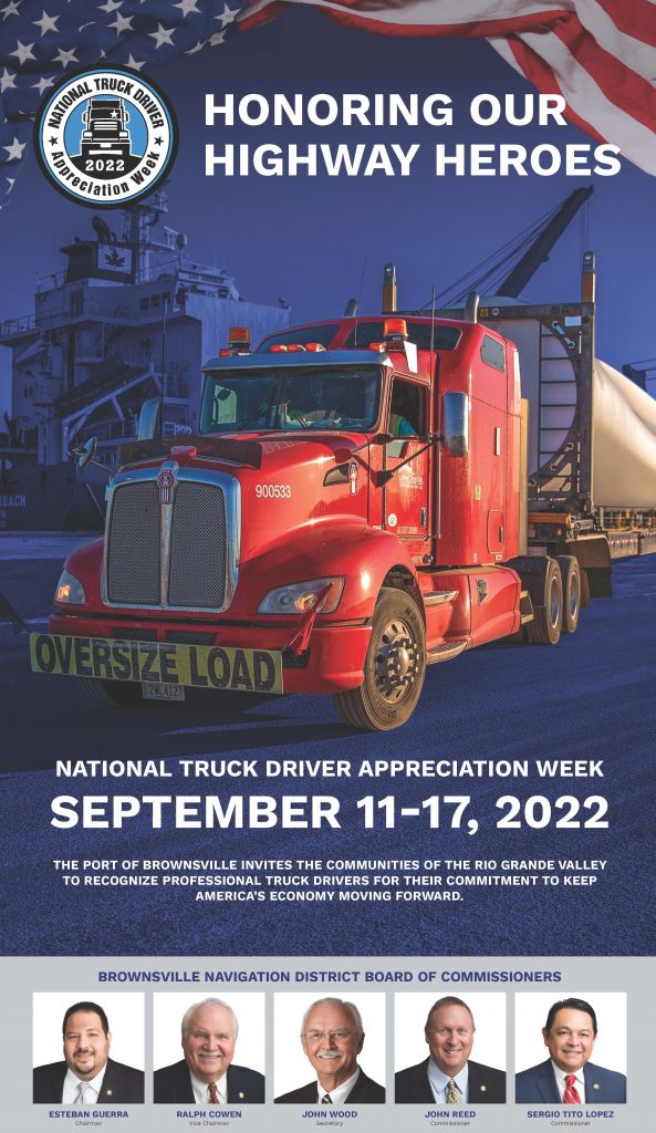 Celebrating National Truck Driver Appreciation Week Port Of Brownsville